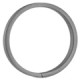 Cercle en fer forgé en carré de 12mm diam.110mm