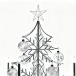 Décoration noel fil de fer : l'alternative minimaliste et élégante sans aucun texte