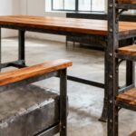 Mobilier fer et bois : le choix du style et de la durabilité sans aucun texte