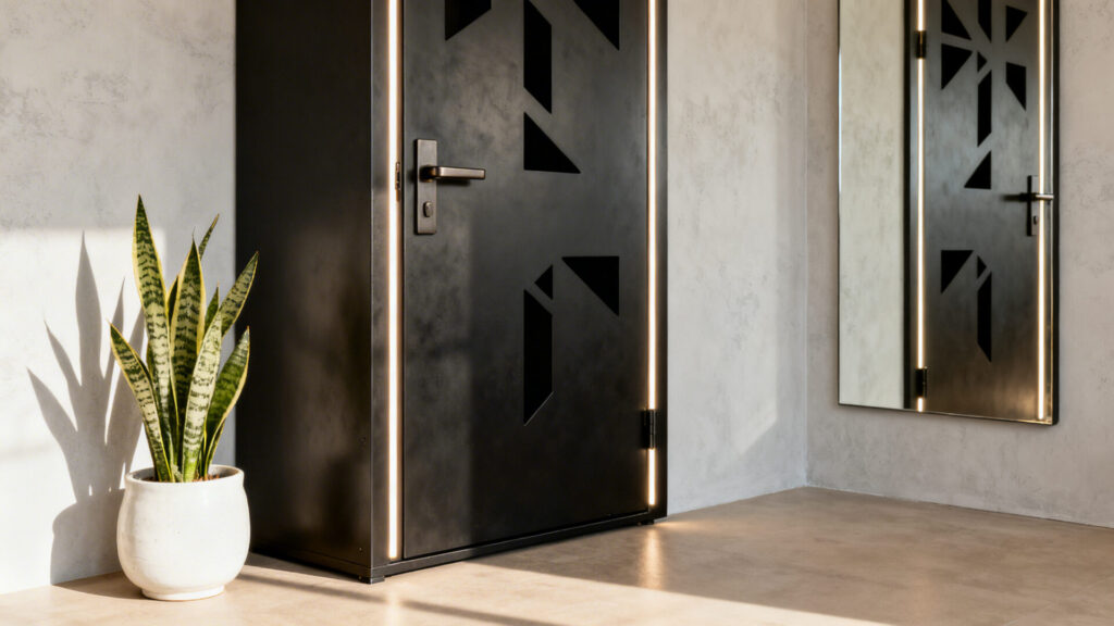 Comment décorer une porte de placard en fer pour moderniser votre intérieur sans aucun texte