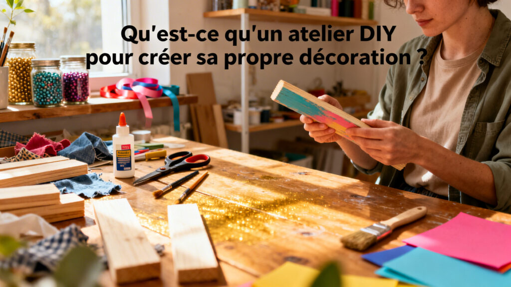 Qu'est-ce qu'un atelier DIY pour créer sa propre décoration ? 